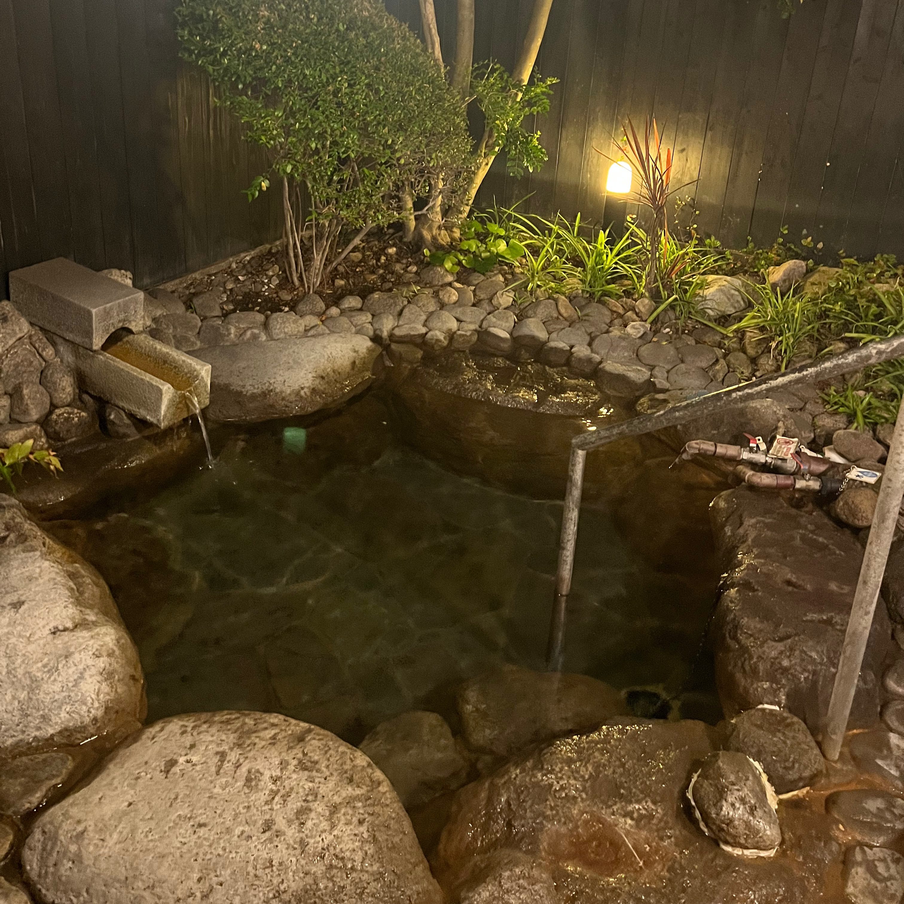 Hyotan Private onsen, family bath, family onsen beppu